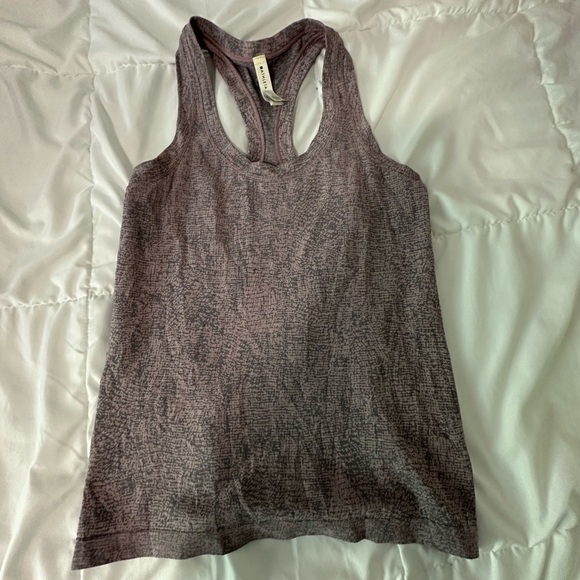 Athleta Textured Gray Tank Top - Picture 1 of 5